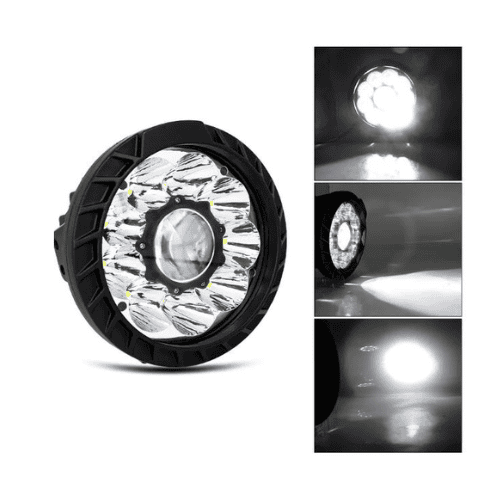LED 110W 7" off road spotlight - Set of 2 - Image 3