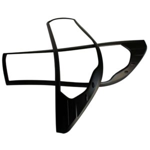 Toyota Hilux Revo Headlight Trims 2016+ Black ( Dakar With DRL In Headlight )
