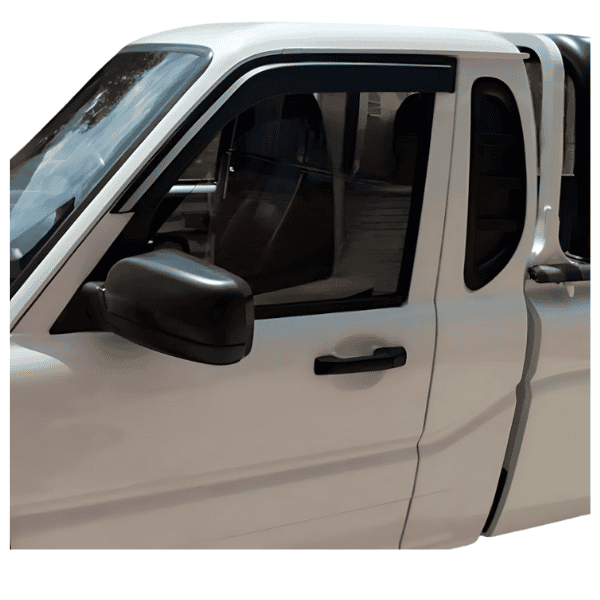 Mahindra Karoo Single Cab Weather Guards Black