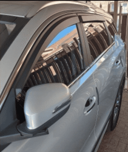 Tiggo 7 Weather Shields Black