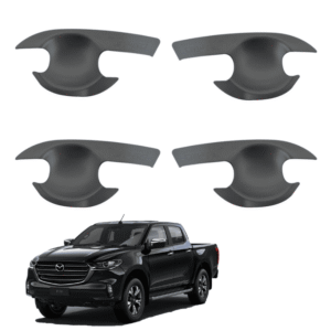 Mazda BT50 2012+ Door handle bowls Matt Black Double Cab