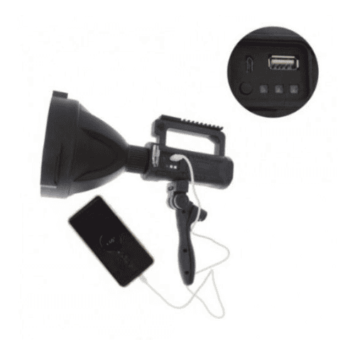 Torch. Andowl Multifunctional Rechargeable Handheld Pistol Light Q-L443 - Image 2