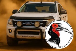 Ford Ranger T6 Bonnet Guard (2012–2016) – Satin Grain
