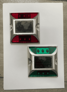 Solar Road Studs (Red or Green)