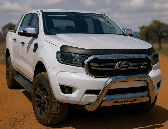 Ford Ranger T7/T8 Bonnet Guard (2016–2022) – Satin Smooth