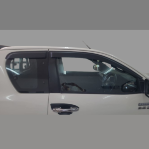 Hilux GD6 Weather Guards Extended Cab Black 2016+